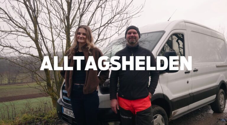 Alltagshelden Drehtag Ford Etransit