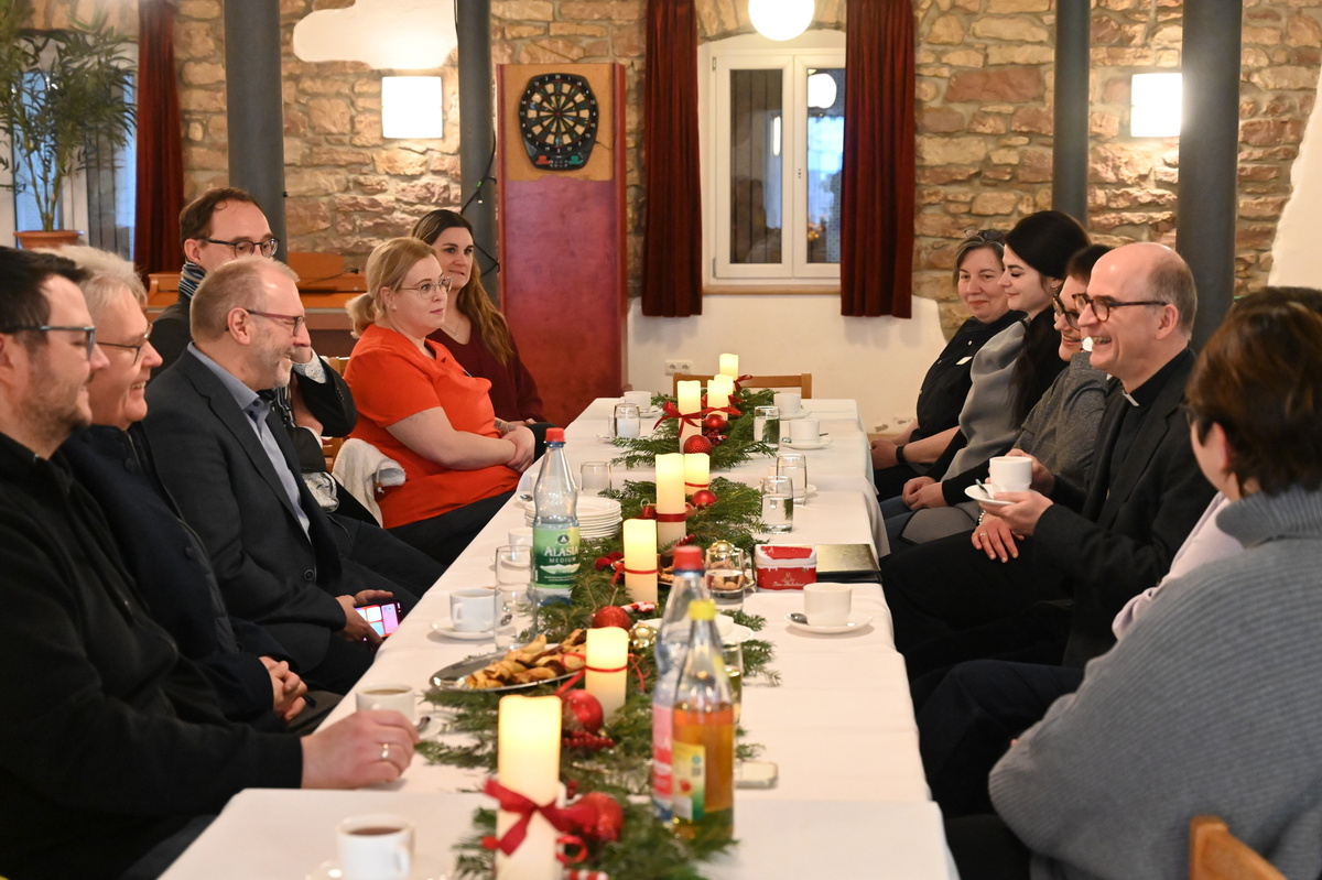 Besuch Bischof am Heimathof